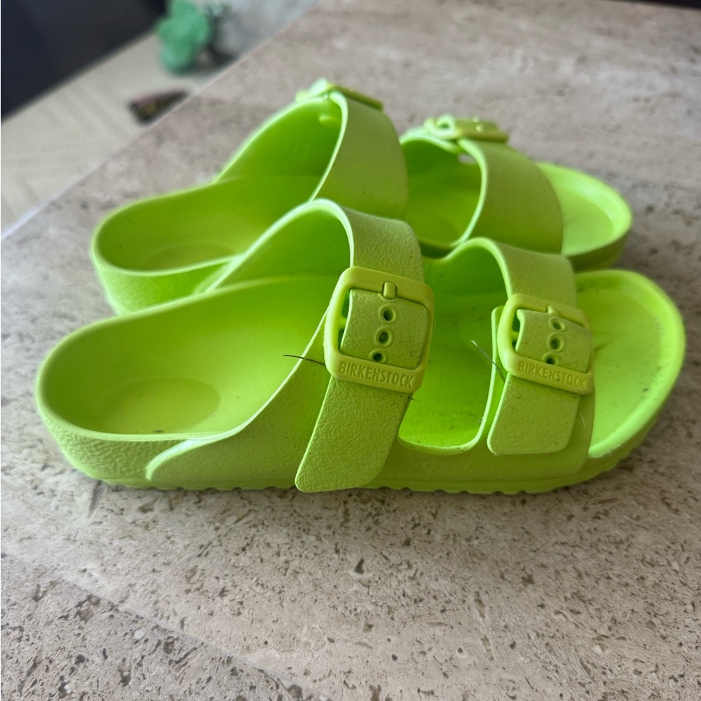 Birkenstock Vibrant Lime Sandals